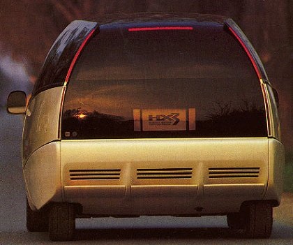 General Motors HX3 Hybrid concept van